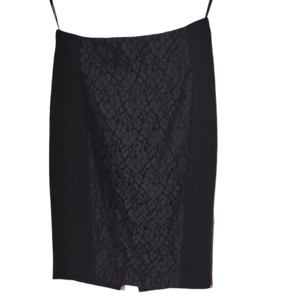 KAREN MILLEN FLORAL PRINT KNEE-LENGT SKIRT